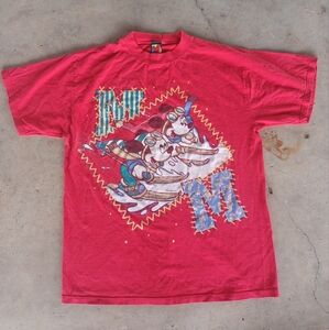 Vintage Mickey & Minnie Ski Tee